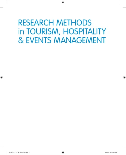 Research Methods in Tourism, Hospitality and Events Management, 1st Edition