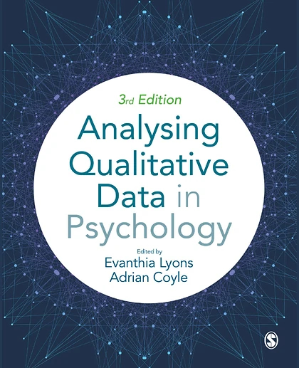 Analysing Qualitative Data in Psychology, 3rd Edition