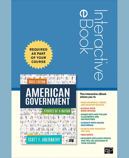 Interactive: American Government Brief Interactive eBook
