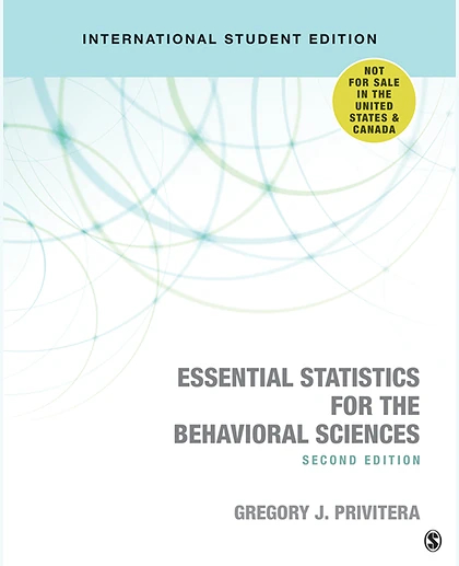 Essential Statistics for the Behavioral Sciences - International Student Edition, 2nd Edition
