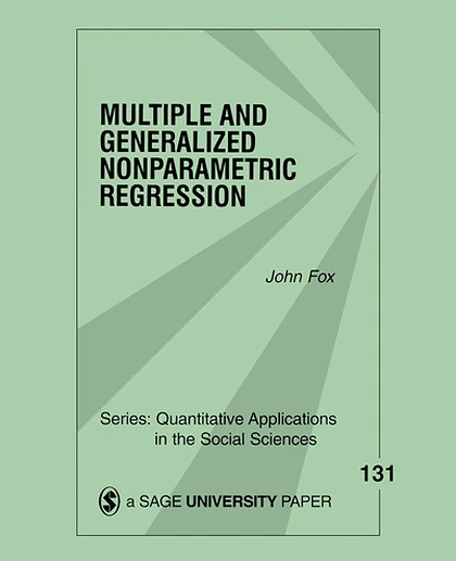 Multiple and Generalized Nonparametric Regression, 1st Edition