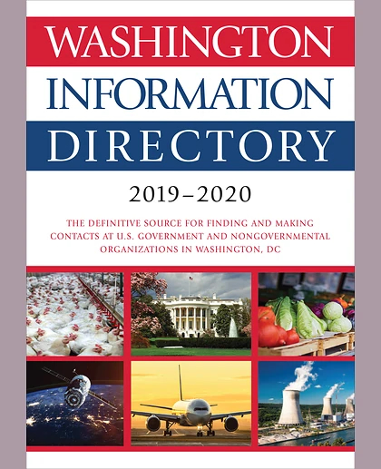Washington Information Directory 2019-2020, 1st Edition