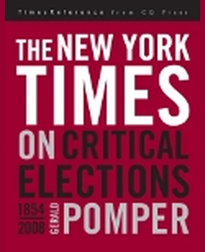The New York Times on Critical Elections, 1st Edition