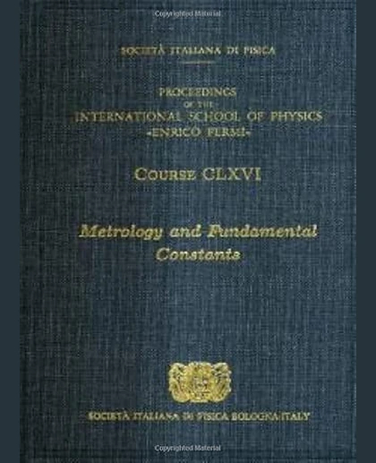 Metrology and Fundamental Constants.