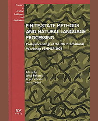 Finite-State Methods and Natural Language Processing: Post-Proceedings of the 7th International Workshop Fsmnlp