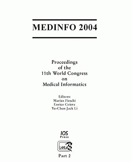 Medinfo 2004: Proceedings of the 11th World Congress on Medical Informatics