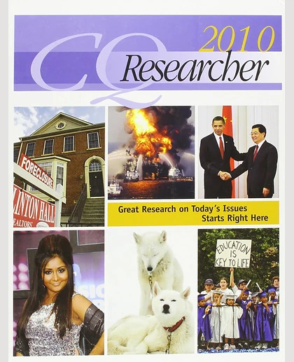 CQ Researcher. January - December 2010.
