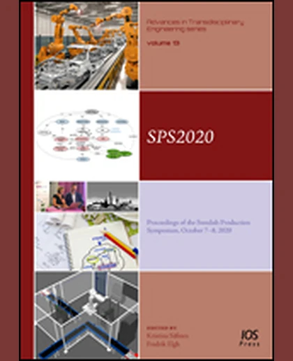 SPS2020: Proceedings of the Swedish Production Symposium, October 7-8, 2020, 1st Edition