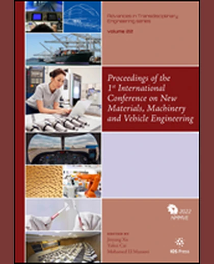 Proceedings of the 1st International Conference on New Materials, Machinery and Vehicle Engineering, 1st Edition