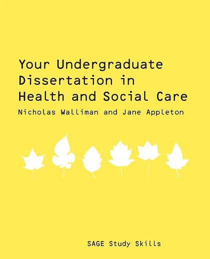 Your Undergraduate Dissertation in Health and Social Care