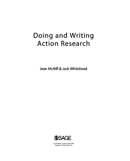 Doing and Writing Action Research