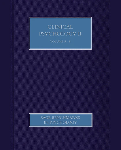 Clinical Psychology II: Treatment Models & Interventions, 1st Edition