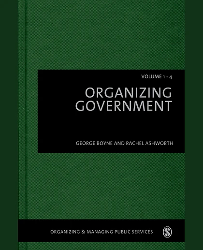 Organizing Government, 1st Edition