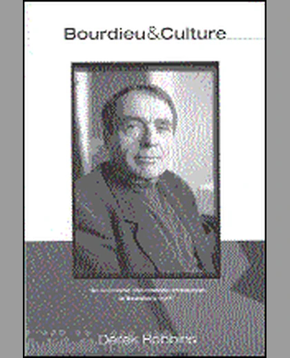 Bourdieu and Culture, 1st Edition