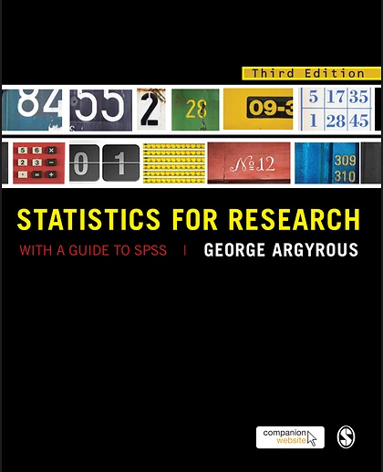 Statistics for Research: With a Guide to SPSS