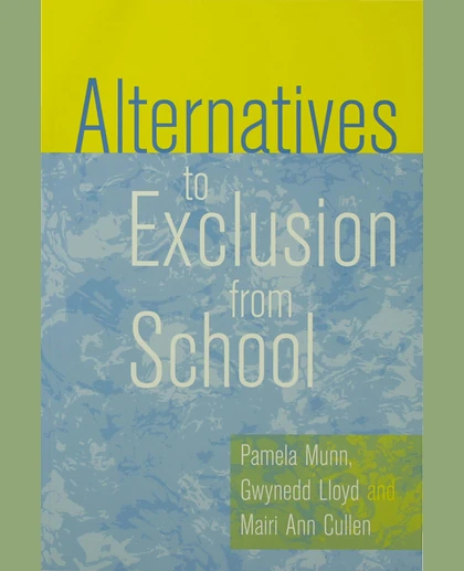 Alternatives to Exclusion from School
