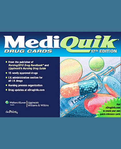 MediQuik Drug Cards