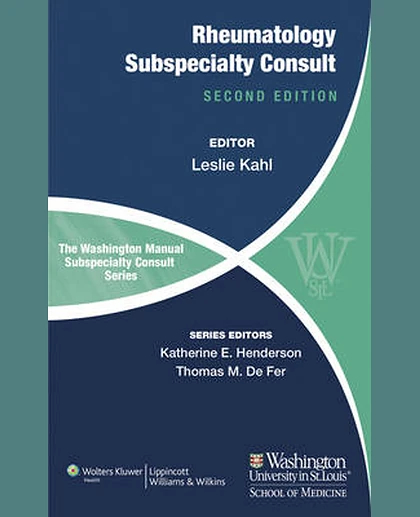 The Washington Manual of Rheumatology Subspecialty Consult