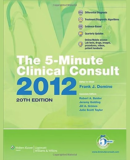 The 5-Minute Clinical Consult 2012