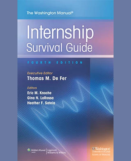 The Washington Manual Internship Survival Guide: , Volume 39