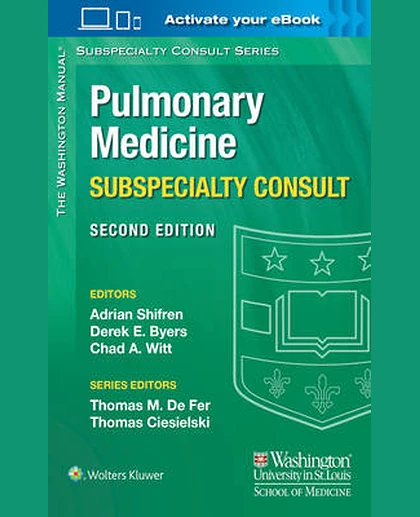 The Washington Manual Pulmonary Medicine Subspecialty Consult