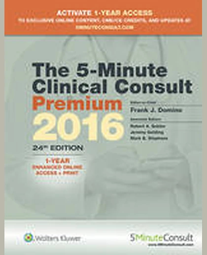 The 5-minute Clinical Consult Premium 2016