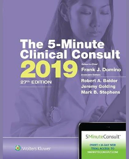 The 5-Minute Clinical Consult 2019