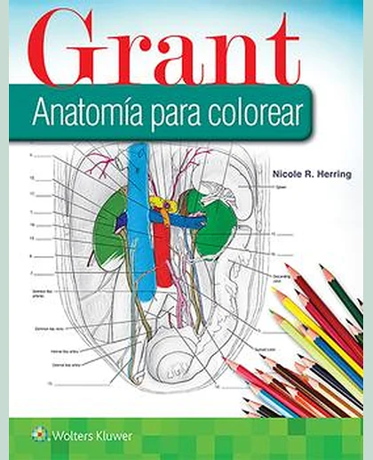 Grant. Anatomía para colorear