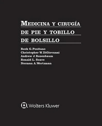 Medicina y cirugía de pie y tobillo de bolsillo