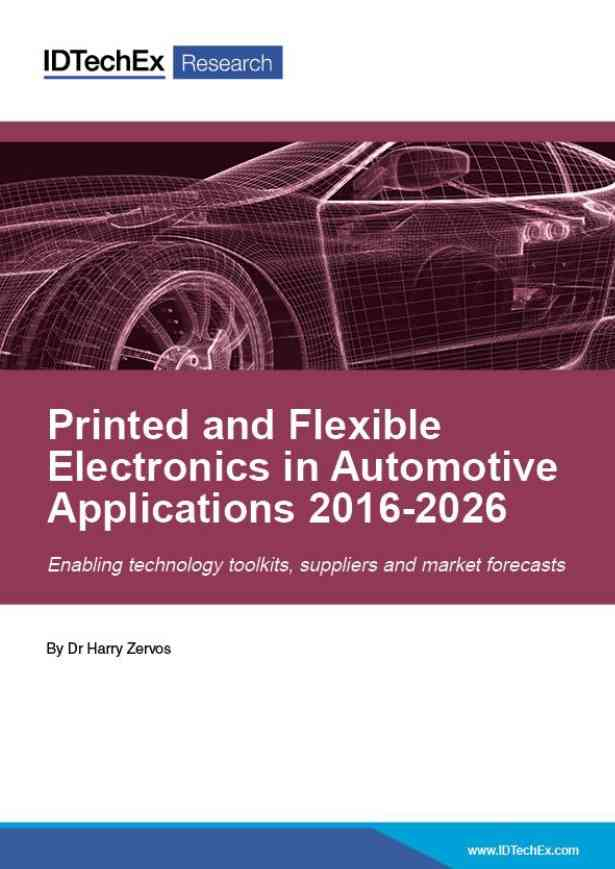 Printed and Flexible Electronics in Automotive Applications 2016-2026