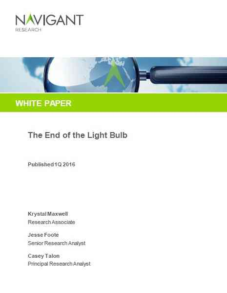 The End of the Light Bulb