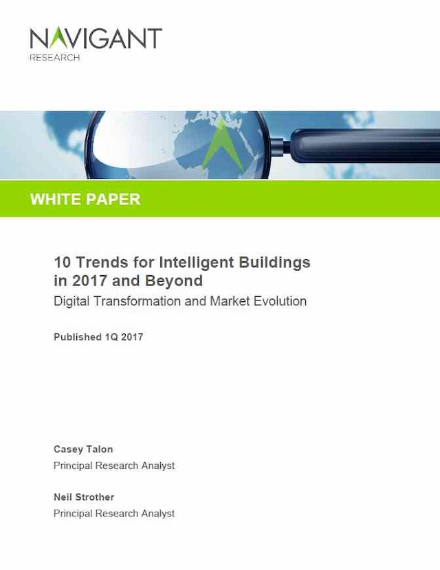 10 Trends for Intelligent Buildings in 2017 and Beyond