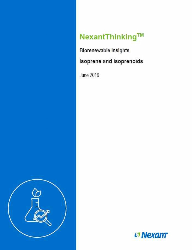 Biorenewable Insights: Isoprene and Isoprenoids
