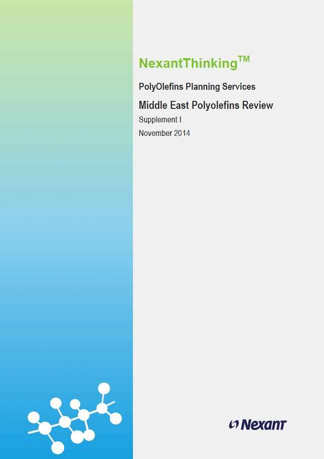 Supplement: Middle East Polyolefins Review – 2014