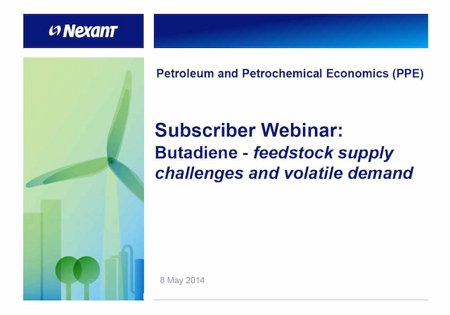 Webinar Presentation: Understanding Butadiene Feedstocks