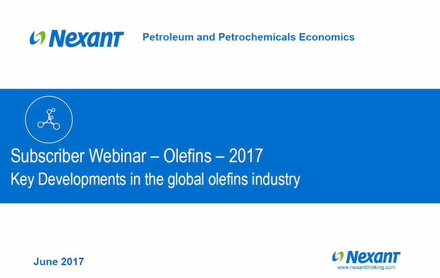 Webinar Presentation: Olefins 2017 - Key Industry Developments