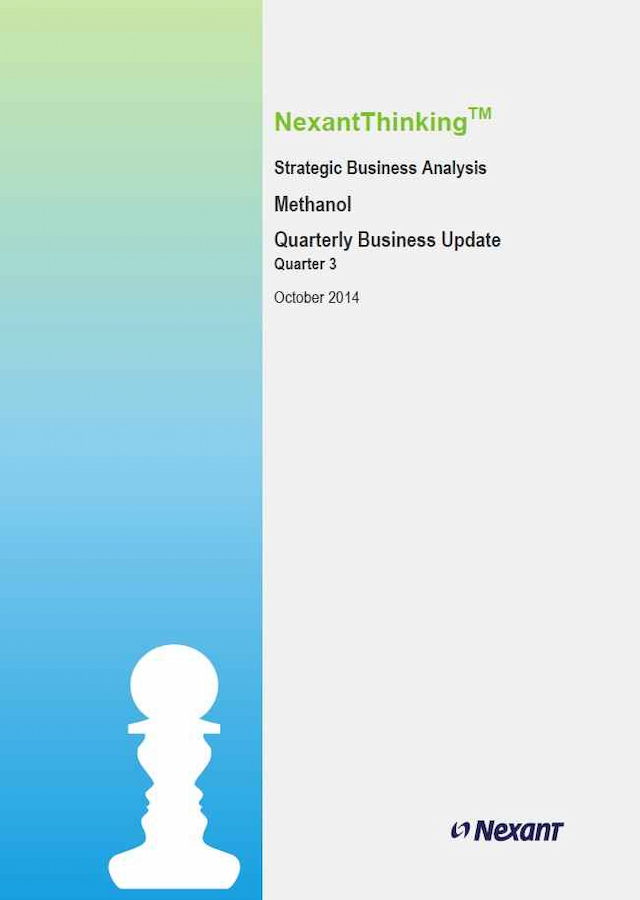 Methanol Quarterly Business Update - Q3 2014