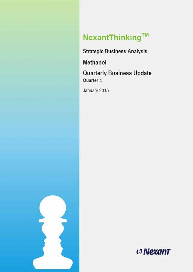 Methanol Quarterly Business Update - Q4 2014