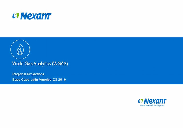 Regional Projections - Base Case - Latin America - Q3 2016